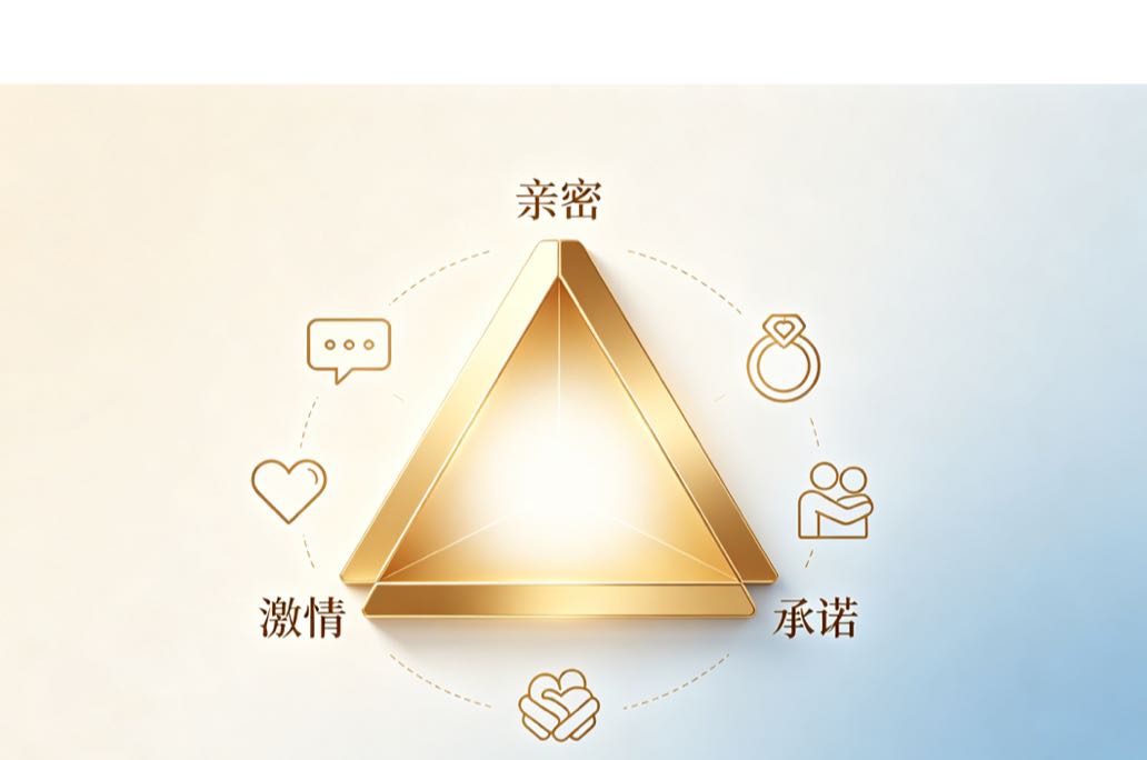 斯腾伯格爱情三角理论：读懂亲密关系的终极底层逻辑