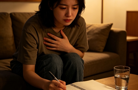 你总是把情绪憋在心里，却不知道每一种情绪都需要一个出口。