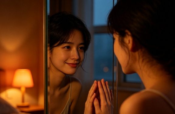 你总在等别人的肯定，却忘了你自己也可以肯定自己。
